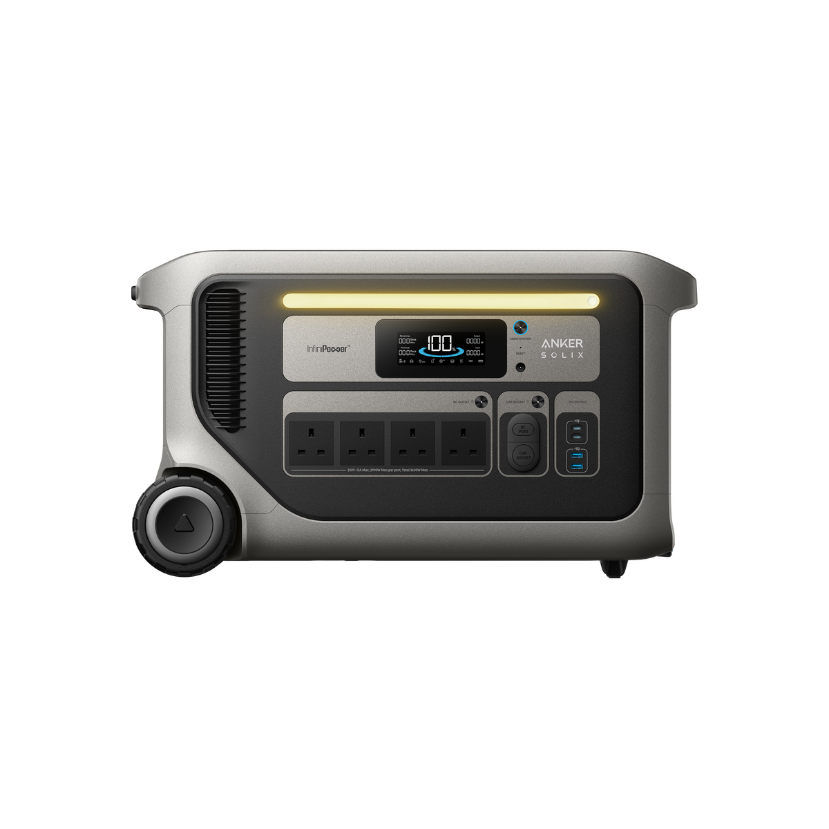 Anker SOLIX F3000 Portable Power Station – 3,072Wh | 3,600W