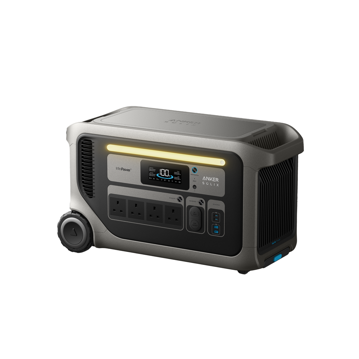 Anker SOLIX F3000 Portable Power Station – 3,072Wh | 3,600W