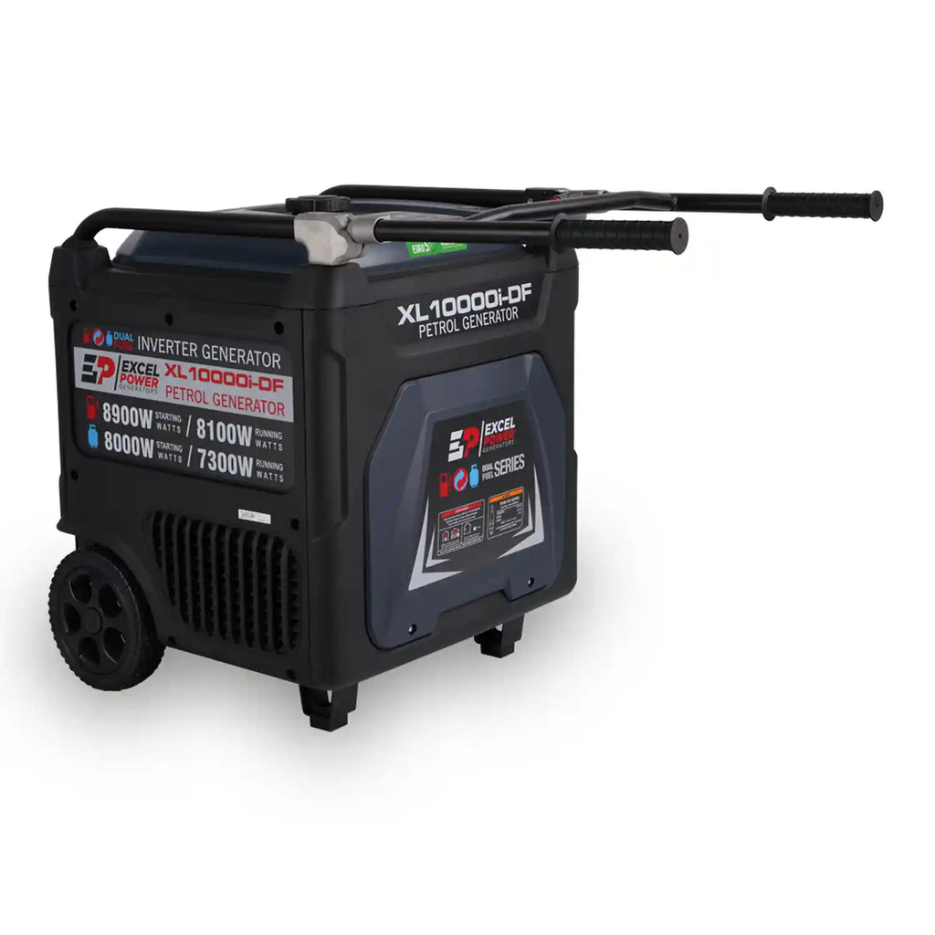 Excel Power XL10000i-DF 8.9kW Dual-Fuel Inverter Generator