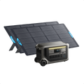 Anker SOLIX F3000 + 2× 400W Portable Solar Panel