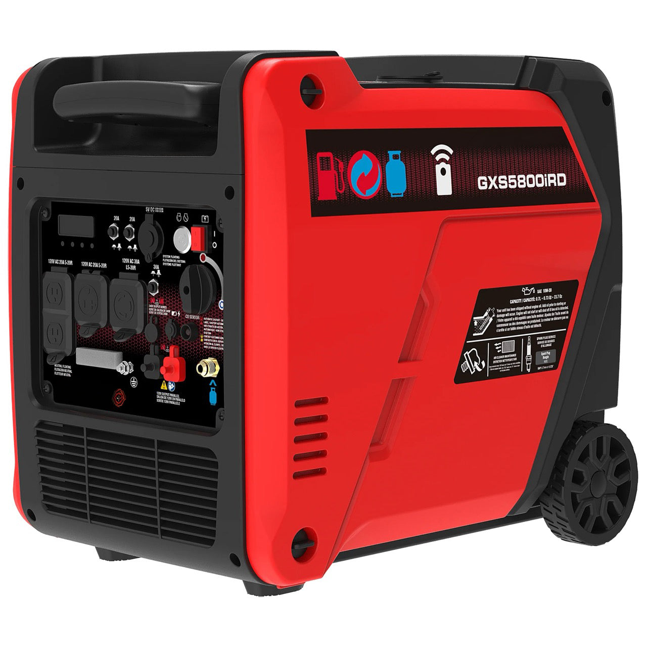 Titan 5800 Dual Fuel Generator